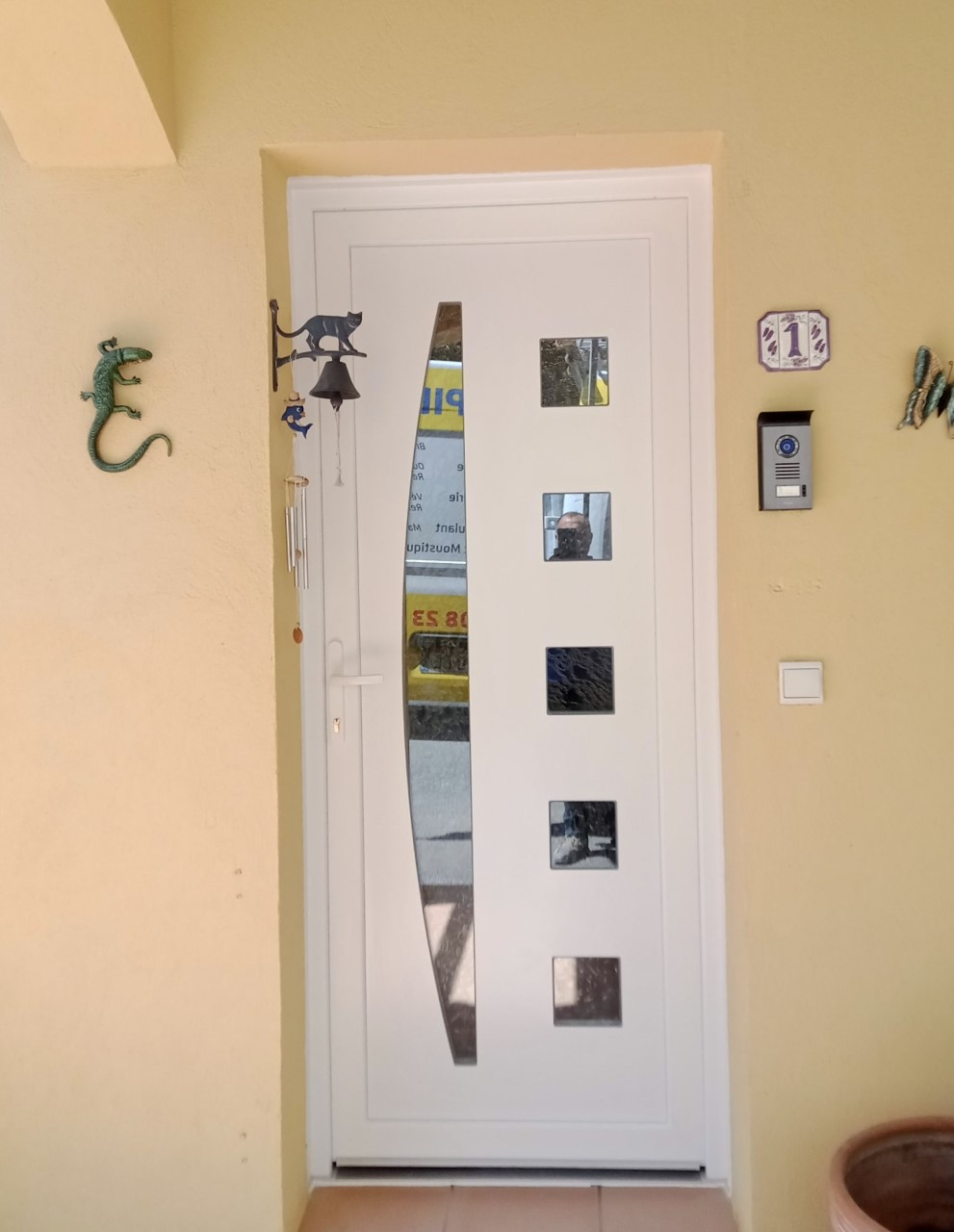 porte blanche