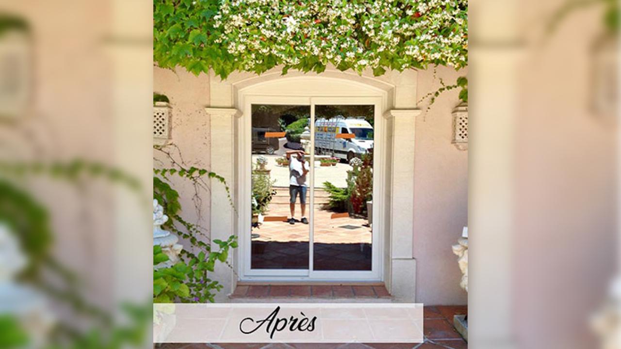 porte après